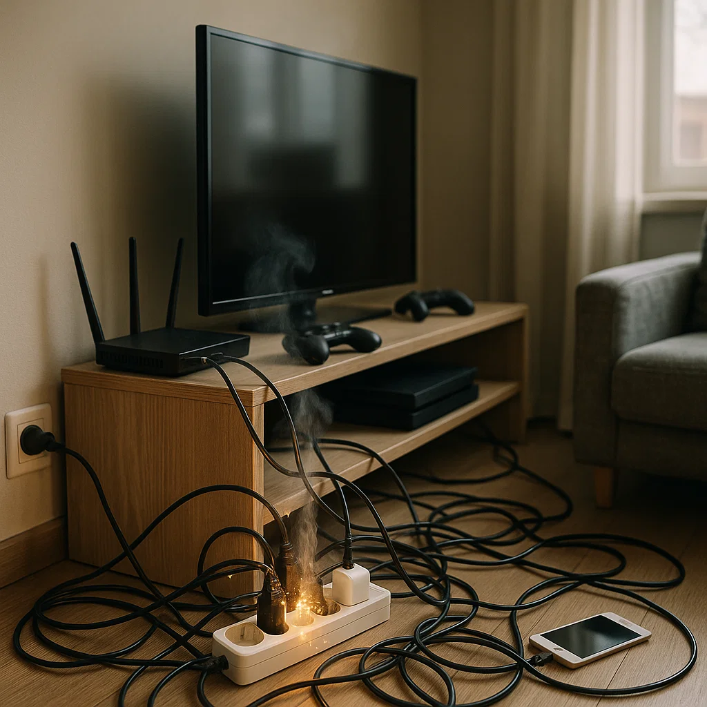 O Impacto das Sobrecargas Elétricas: Curiosidades e Como Prevenir Danos nos Aparelhos